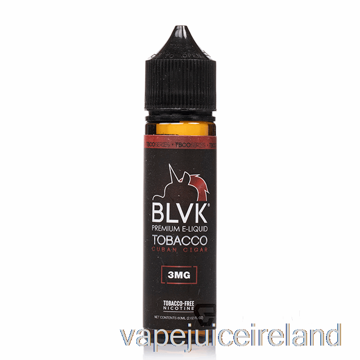 Vape Juice Cuban Cigar - BLVK - 60mL 6mg